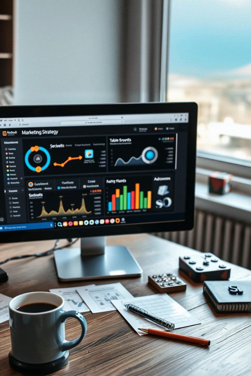 Marketing strategy dashboard showcasing promotional game results